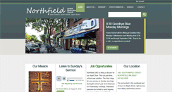 Desktop Screenshot of northfieldumc.org